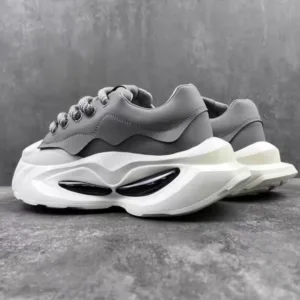 CHESS.BOW Men Sneakers Lace Up Low Top Jogging Shoes Man Athletic Footwear Breathable Sale