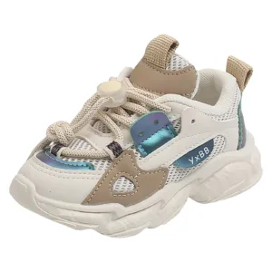 Size 21-36 Baby Toddler Shoes For Boys Girls Breathable Mesh Little Kids Casual Sneakers Non-Slip Children Sport Shoes Tenis