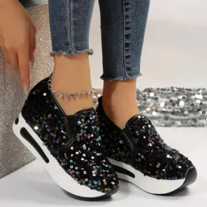 Sneakers Women Sequines Shoes Breathable Fashion Running Comfortable Casual Footwear Tenis Masculino Lightweiht Sports Shoes