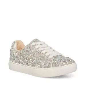 Betsey Johnson | Little and Big Girls Sidny Rhinestone Sneakers