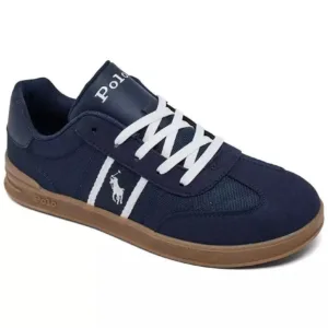 Polo Ralph Lauren | Big Kids Heritage Court III T-Toe Casual Sneakers from Finish Line