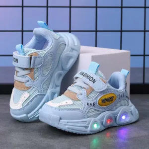 Baby Boy Sneakers Girls Clunky Sports Tennis Shoes Led Light Up Shoes For Girls Toddler Walking Shoes Girls дитячі кросівки