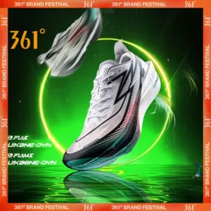 361 Degrees Flame 3.5 Men Running Shoes Carbon Plate Racing Marathon Professional Cushioning Anti-slip Male Sneaker 672512215F