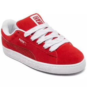 Puma | Little Girls' Suede XL Glitz Skate Casual Sneakers from Finish Line
