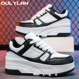 OULYLAN Breathable Comfortable Sneaker Children Anti-skid Wear-resistant Sole Lightweight Casual Kids Detachable Roller Shoes