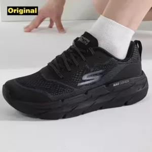 Skecher men's shoes summer new mesh breathable lightweight cushioned running shoes sneakers Jogging shoes