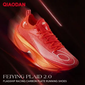 QIAODAN FEIYING Plaid 2.0 for Unisex 2025 New Professional Marathons Breathable Anti-slip Shock-Absorbant Sneakers QDB023252290
